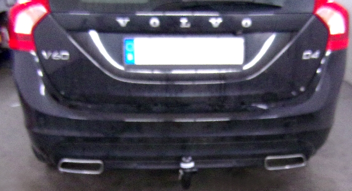 Anhängerkupplung für Volvo-V60 Kombi, Baureihe 2010-2018 V-abnehmbar